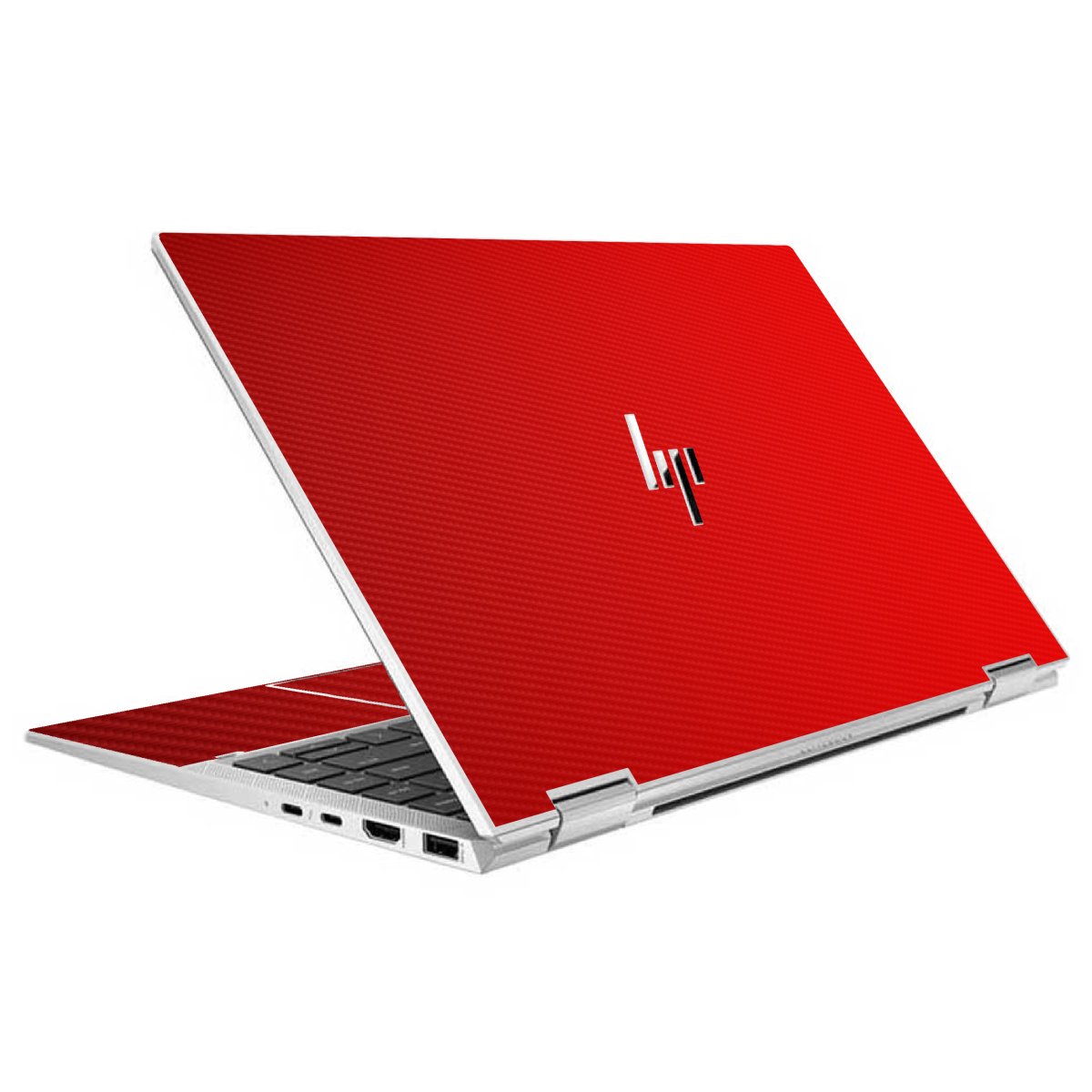 HP EliteBook X360 1040 G7 RED CARBON FIBER Laptop Skin