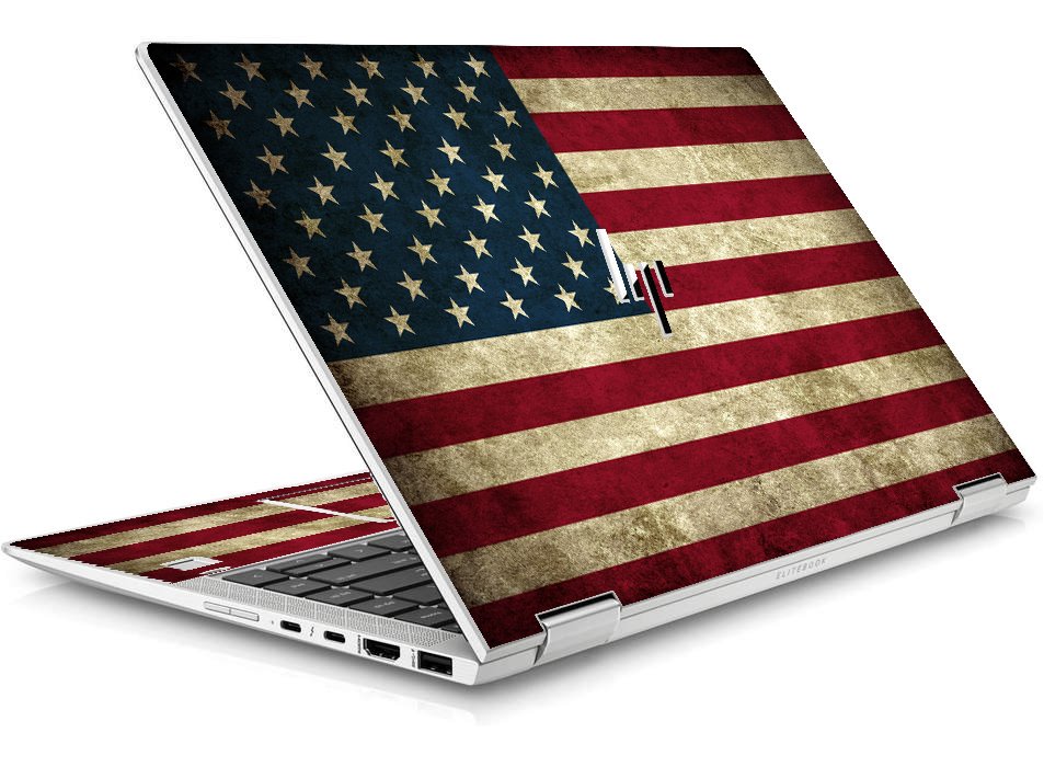 HP EliteBook X360 1040 G5 / G6 AMERICAN FLAG Laptop Skin