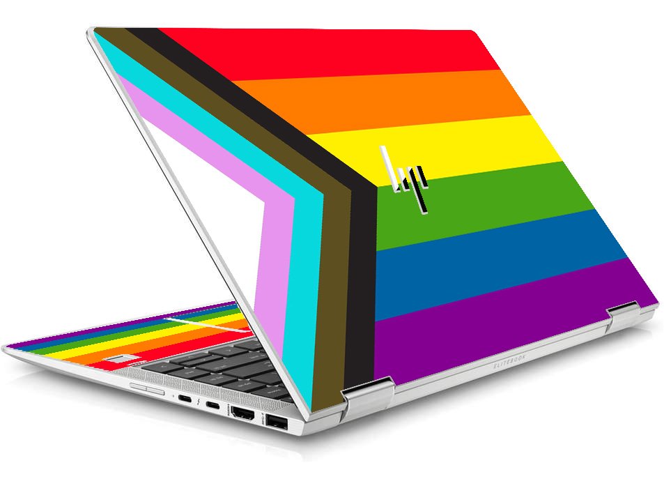 HP EliteBook X360 1040 G5 / G6 PROGRESSIVE PRIDE FLAG Laptop Skin