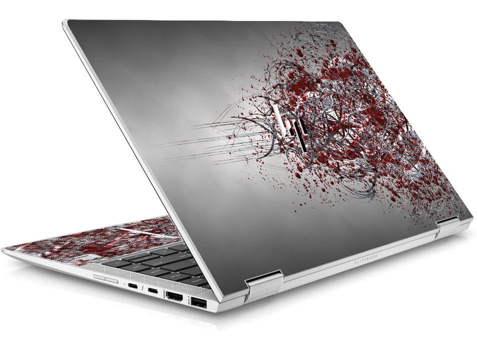 HP EliteBook X360 1040 G5 / G6 TRIBAL GRUNGE Laptop Skin