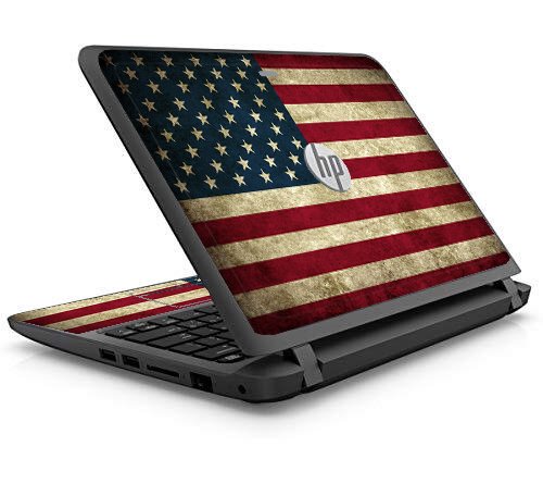 HP ProBook 11 G2 AMERICAN FLAG Laptop Skin
