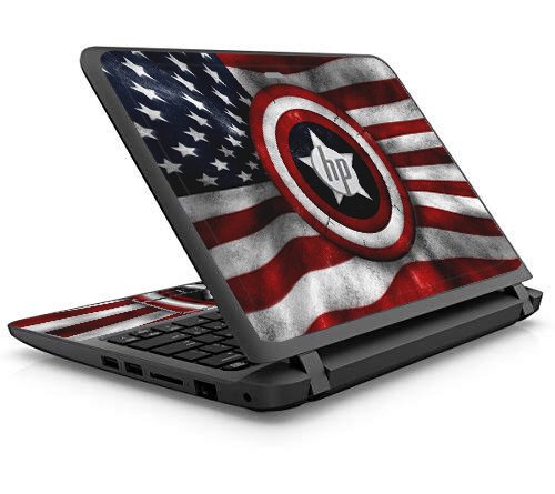 HP ProBook 11 G1 CAPTAIN AMERICA Laptop Skin