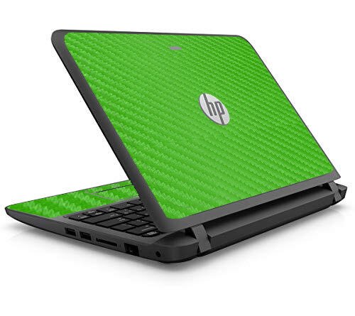 HP ProBook 11 G1 GREEN CARBON FIBER Laptop Skin