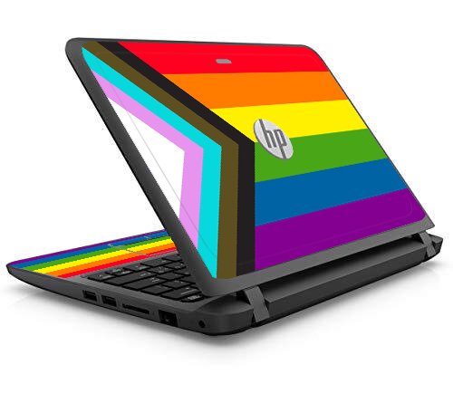 HP ProBook 11 G1 PROGRESSIVE PRIDE FLAG Laptop Skin