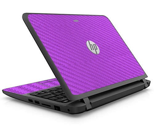 HP ProBook 11 G1 PURPLE CARBON FIBER Laptop Skin