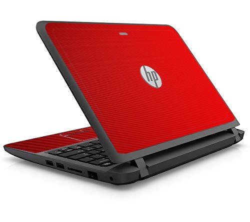 HP ProBook 11 G2 RED CARBON FIBER Laptop Skin
