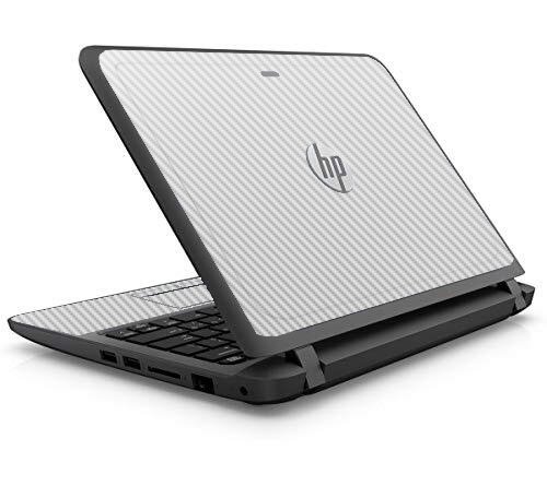 HP ProBook 11 G1 WHITE CARBON FIBER Laptop Skin
