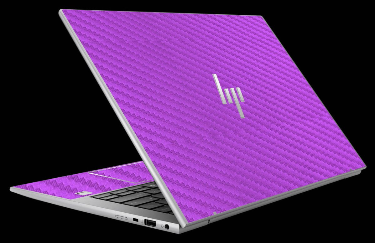HP ZBook Firefly 14 G10 Mobile Workstation PURPLE CARBON FIBER Laptop Skin