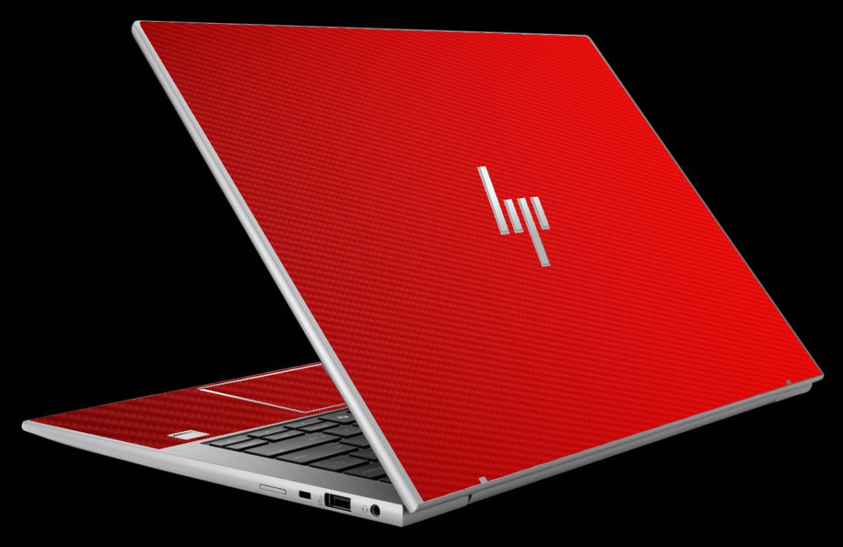 HP ZBook Firefly 14 G10 Mobile Workstation RED CARBON FIBER Laptop Skin