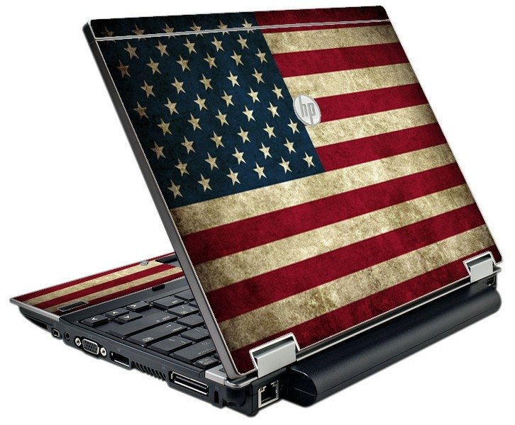 HP EliteBook 2540P AMERICAN FLAG Laptop Skin