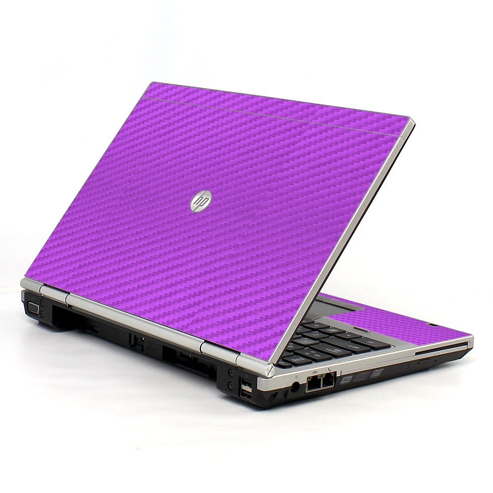 HP EliteBook 2560P PURPLE CARBON FIBER Laptop Skin