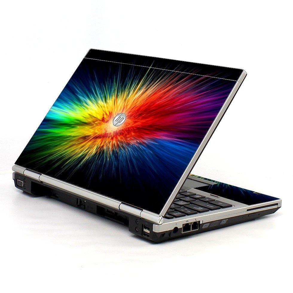 HP EliteBook 2560P RAINBOW BURST Laptop Skin