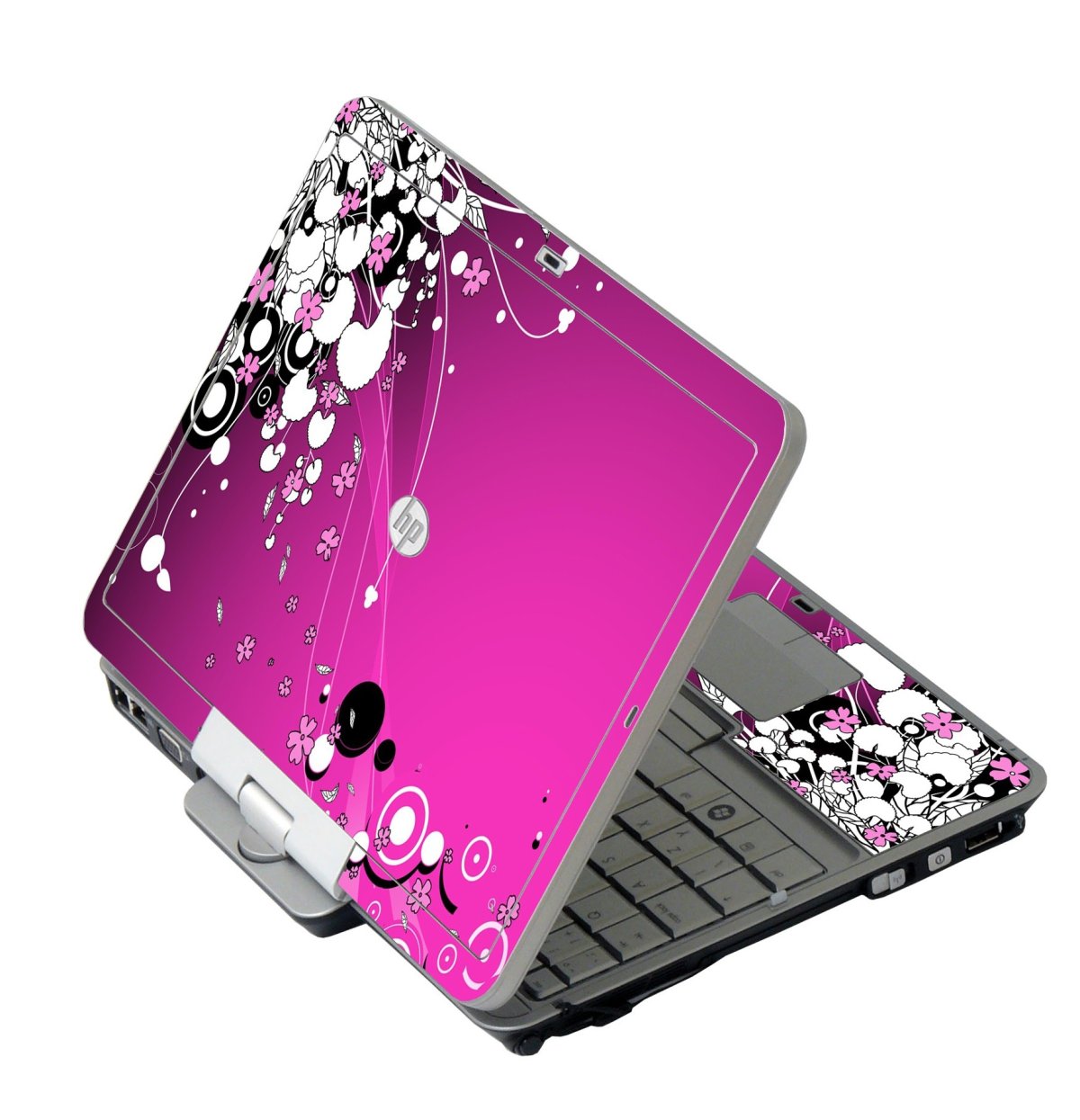 HP EliteBook 2730P PINK FLOWERS Laptop Skin