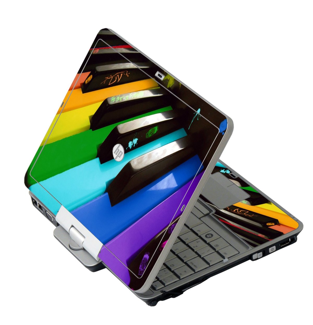 HP EliteBook 2740P COLORFUL PIANO Laptop Skin