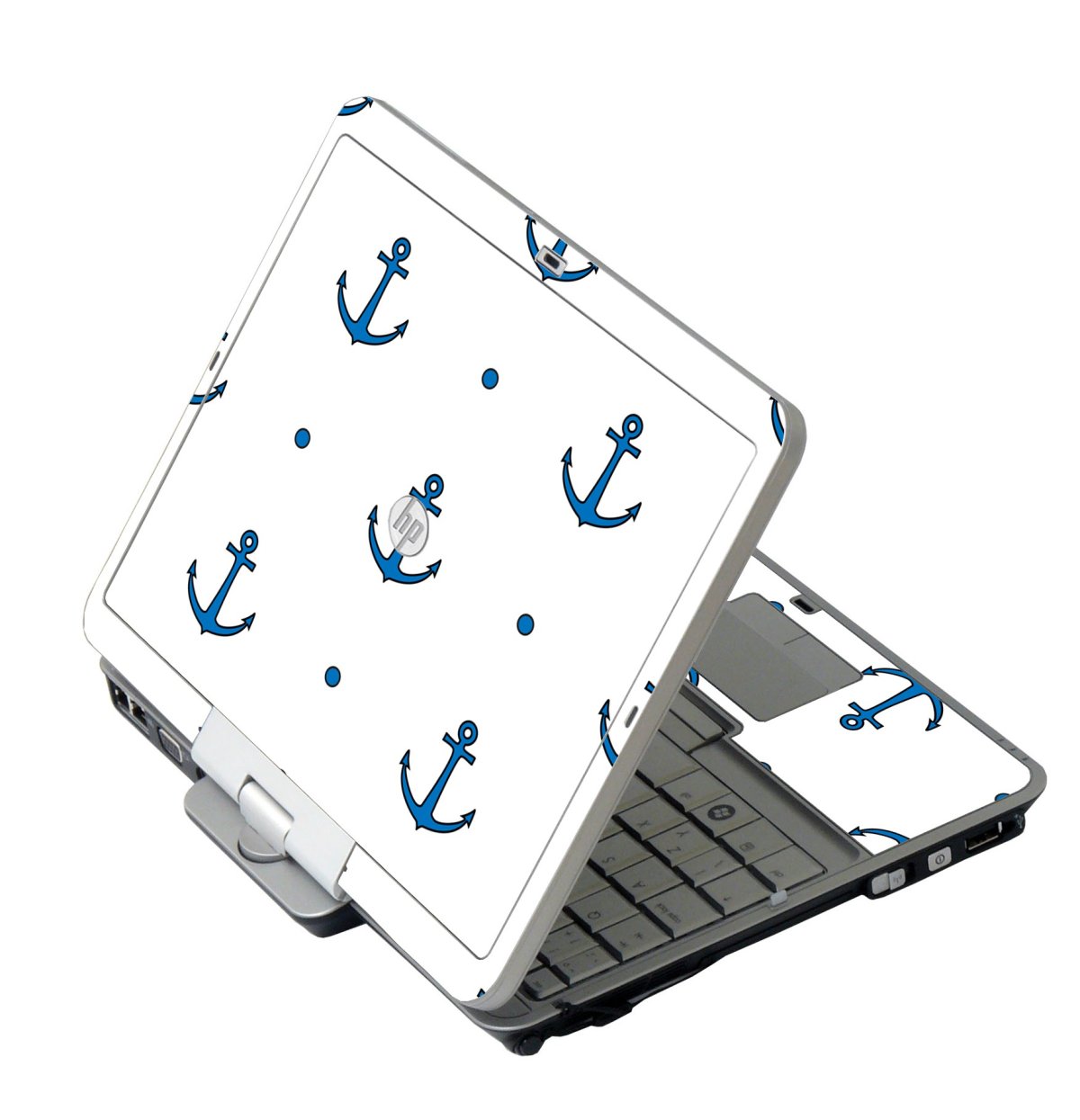 Blue Anchors HP 2760P Laptop Skin