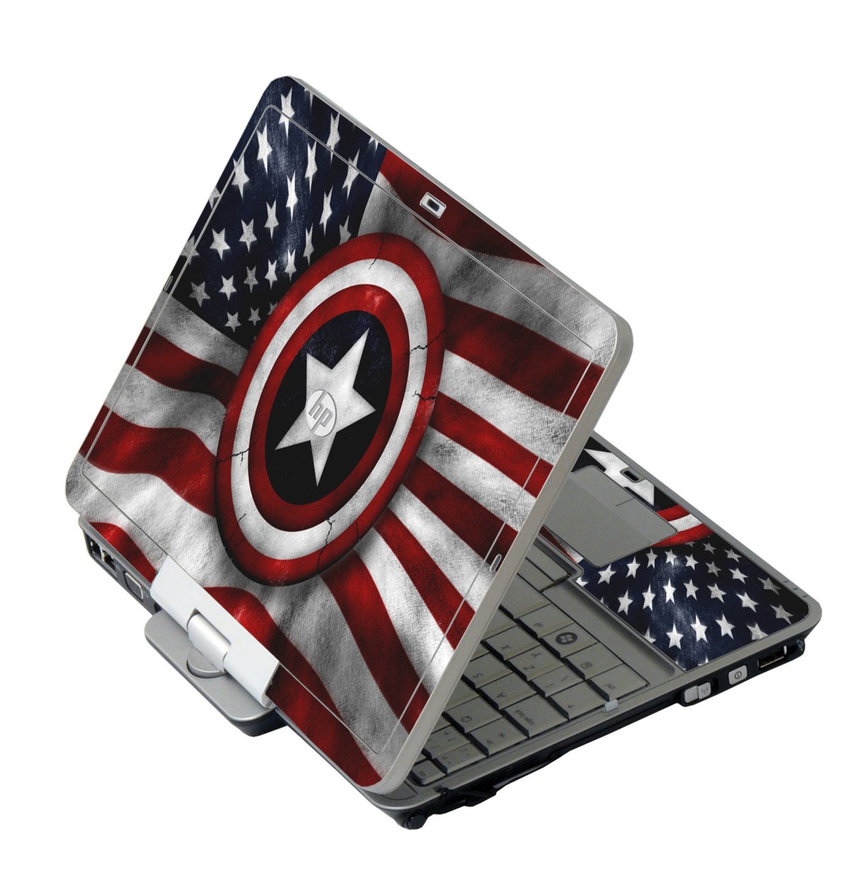 Captain America Flag HP 2760P Laptop Skin