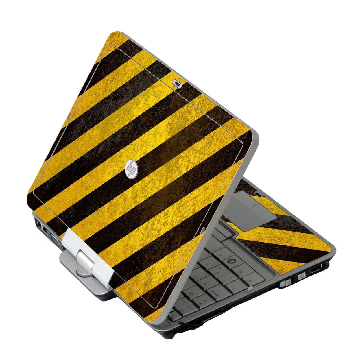 Caution Stripes HP 2760P Laptop Skin