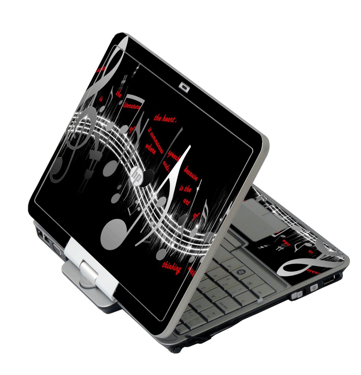 Music Notes HP 2760P Laptop Skin