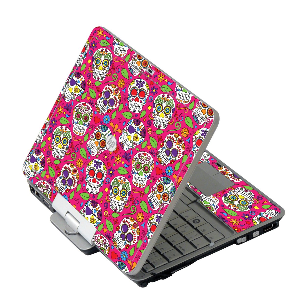 Pink Sugar Skulls HP 2760P Laptop Skin