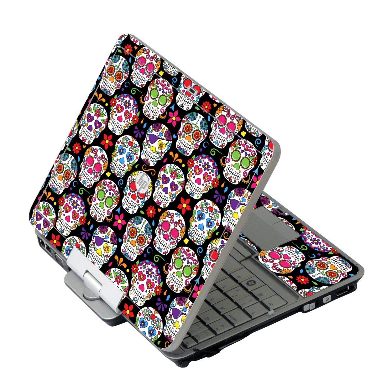 Sugar Skulls Seven HP 2760P Laptop Skin