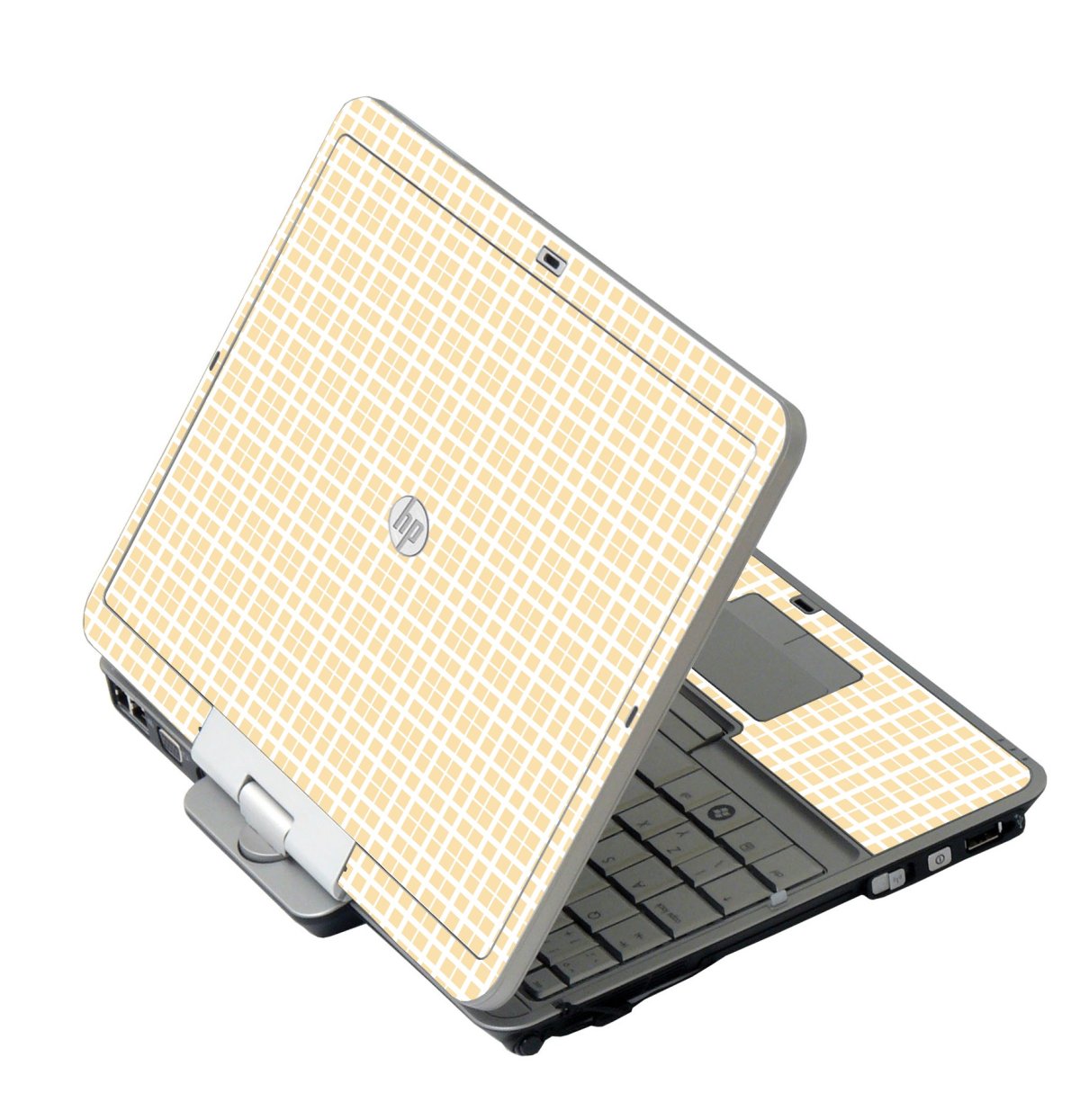 Warm Plaid HP 2760P Laptop Skin