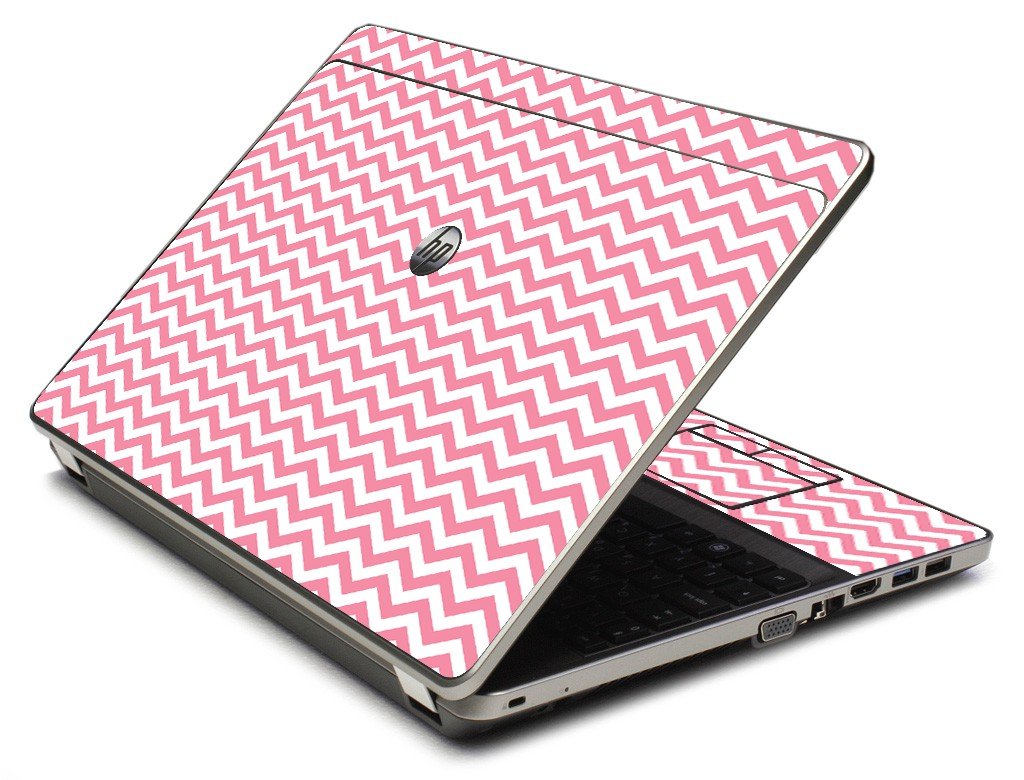 Pink Chevron Waves 4535S Laptop Skin