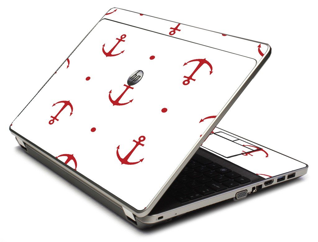 Red Anchors 4535S Laptop Skin