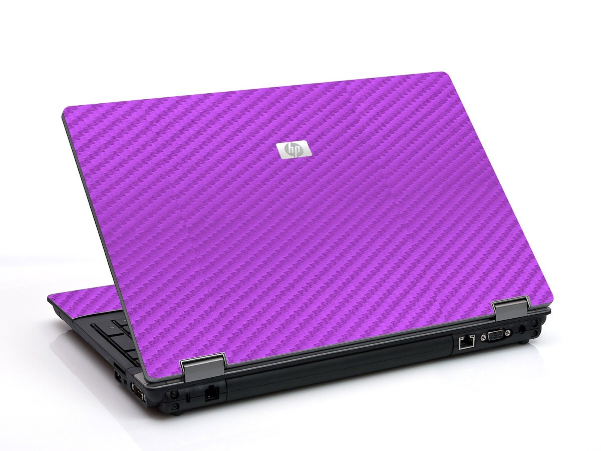 Purple Carbon Fiber 6530B Laptop Skin