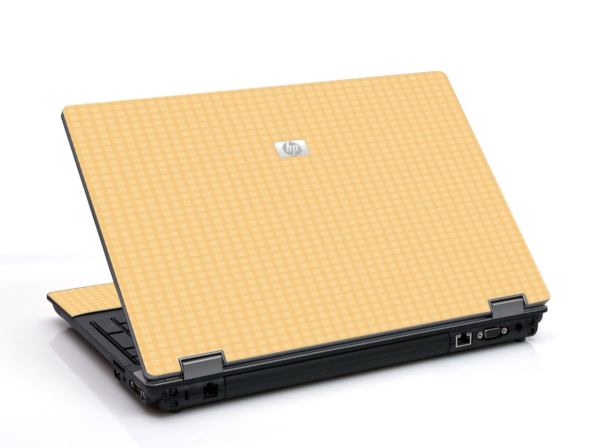 Warm Gingham 6530B Laptop Skin