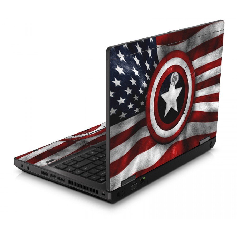 Captain America Flag 6560B Laptop Skin