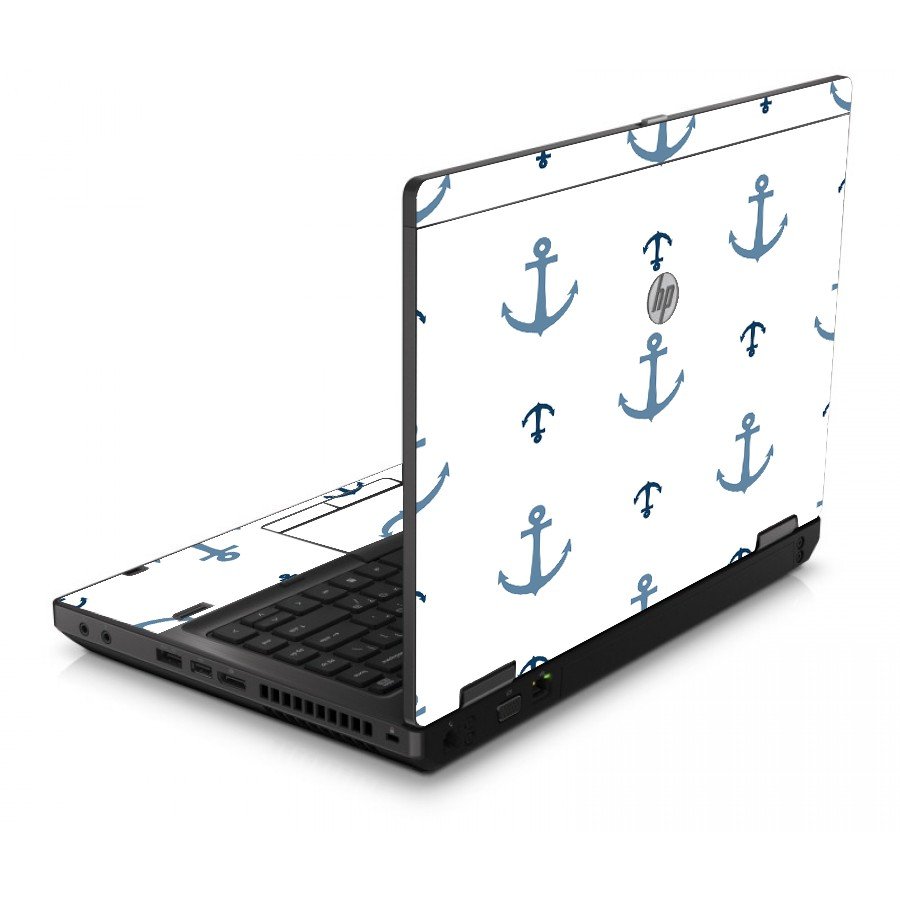 Multi Blue Anchors 6560B Laptop Skin