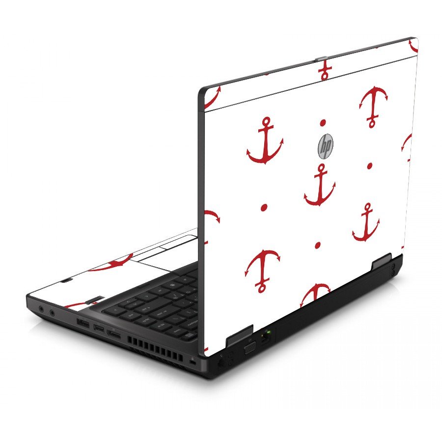 Red Anchors 6560B Laptop Skin