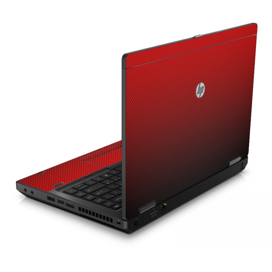 Red Carbon Fiber 6560B Laptop Skin