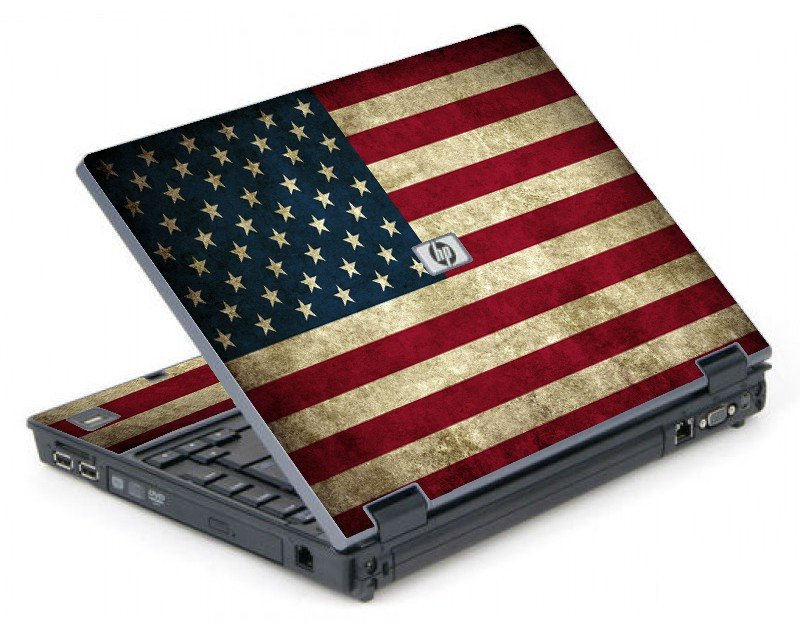 American Flag 6710B Laptop Skin