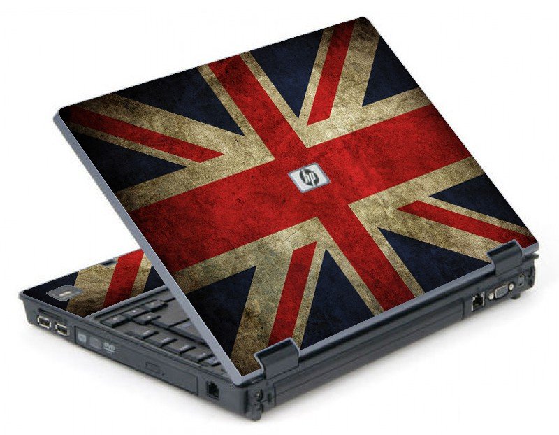 British Flag 6710B Laptop Skin
