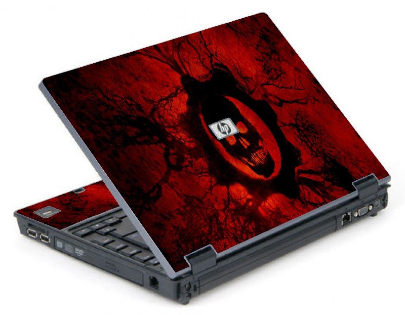 Dark Skull 6710B Laptop Skin
