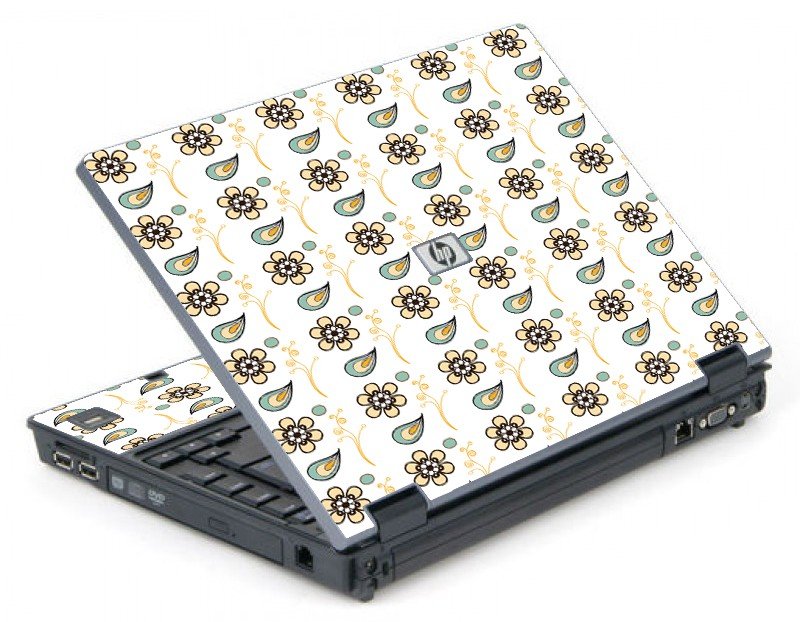 Fun Floral 6710B Laptop Skin