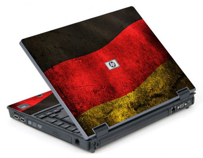 German Flag 6710B Laptop Skin