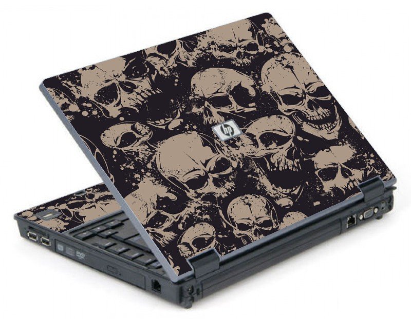 Grunge Skulls 6710B Laptop Skin