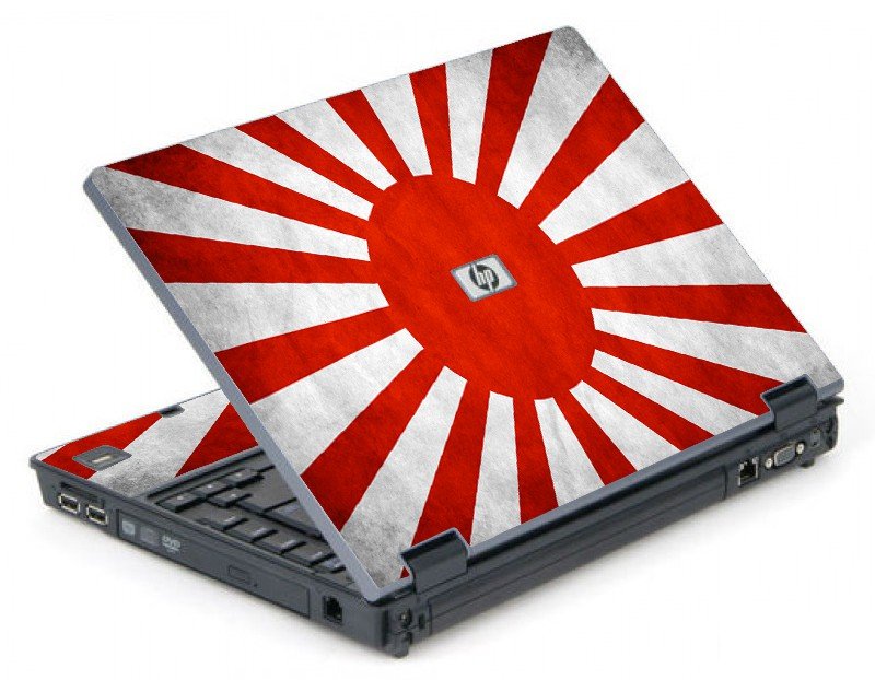 Japanese Flag 6710B Laptop Skin
