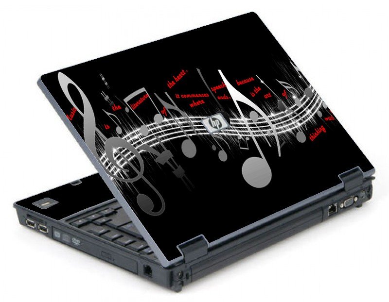 Music Notes 6710B Laptop Skin
