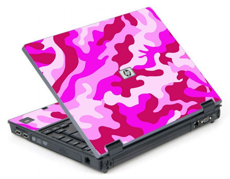 Pink Camo 6710B Laptop Skin