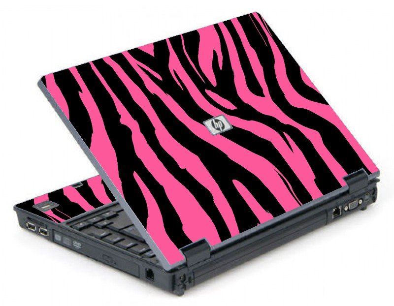 Pink Zebra 6710B Laptop Skin