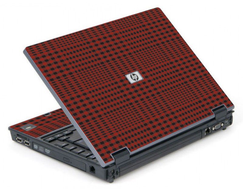 Red Flannel 6710B Laptop Skin
