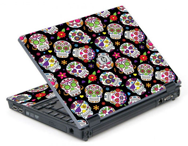 Sugar Skulls 6710B Laptop Skin