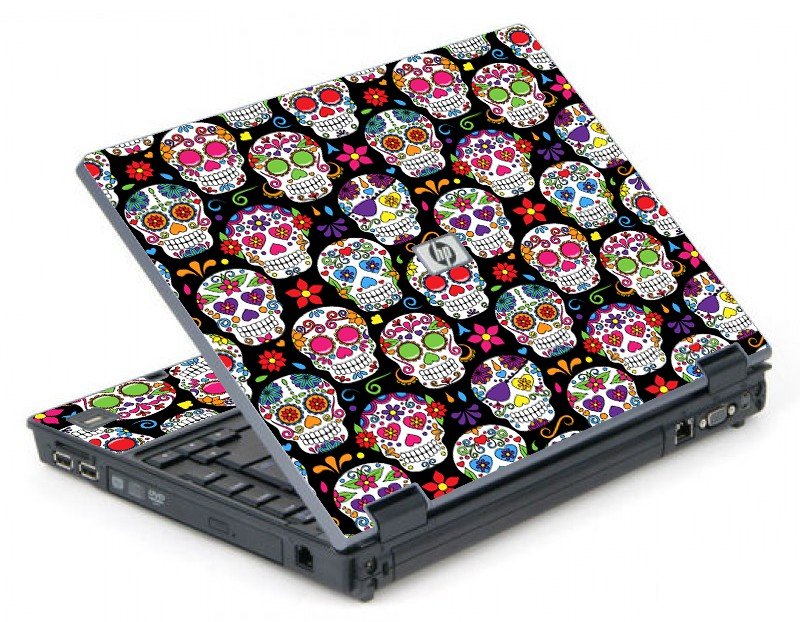 Sugar Skulls Seven 6710B Laptop Skin