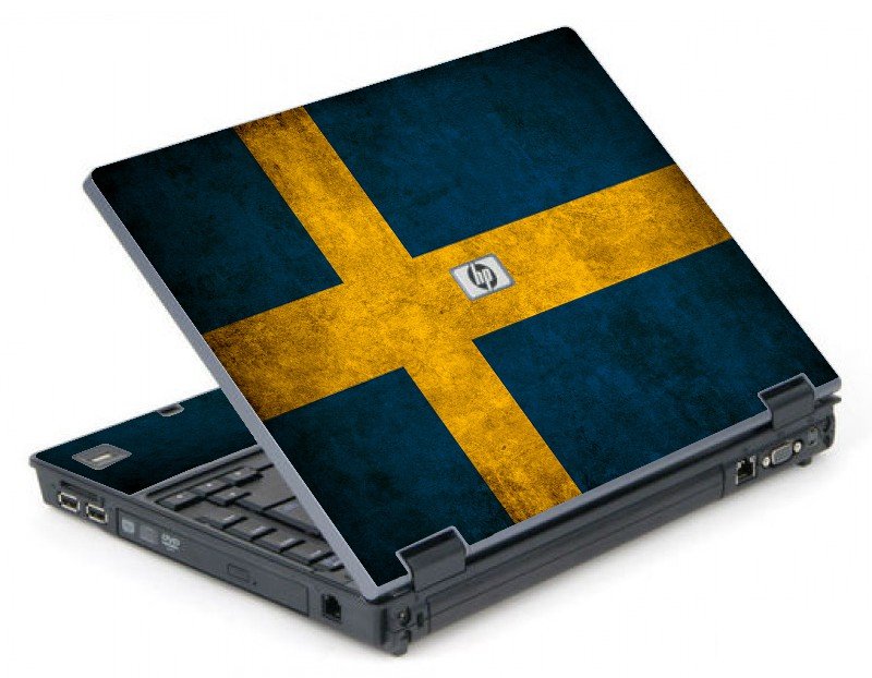 Swedish Flag 6710B Laptop Skin