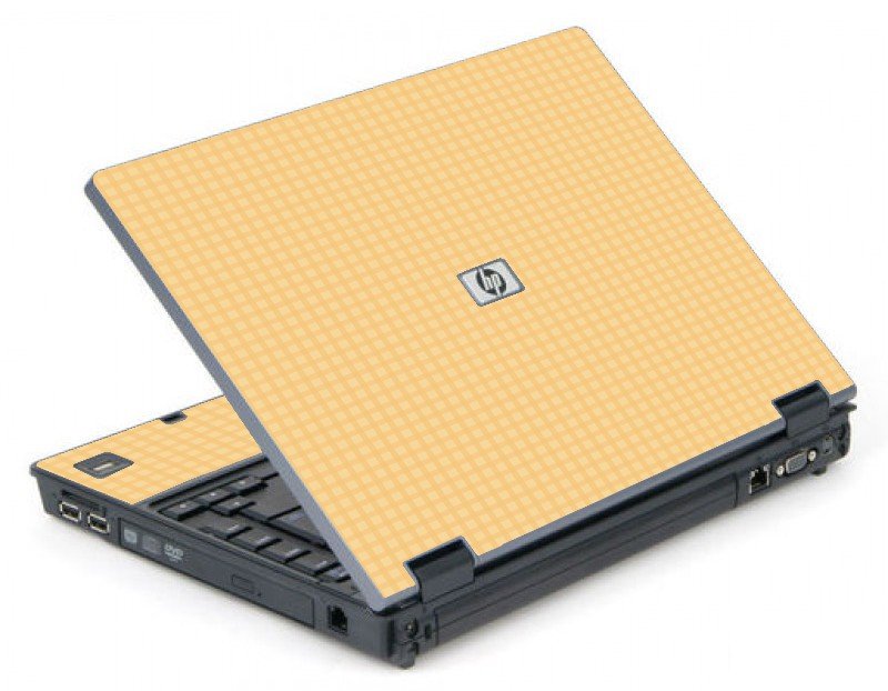 Warm Gingham 6710B Laptop Skin