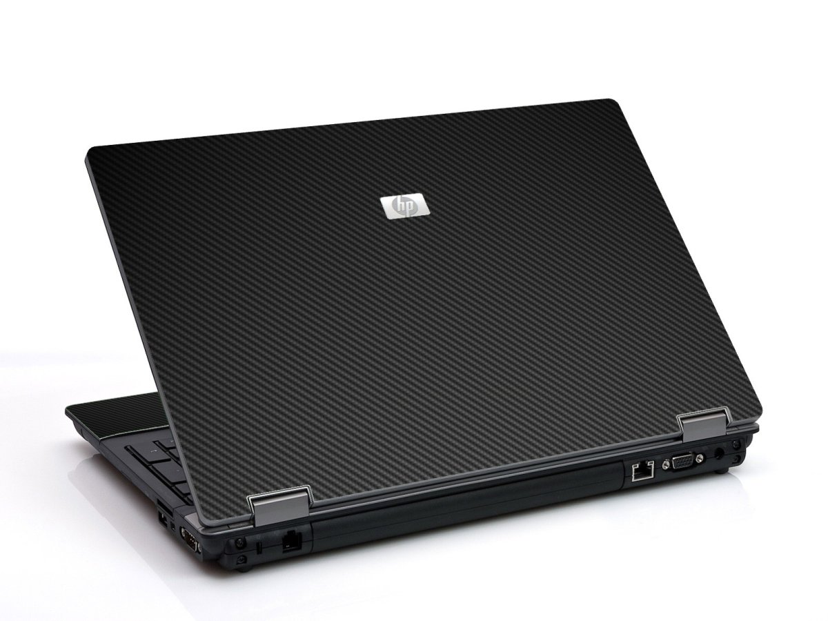 Black Carbon Fiber 6730B Laptop Skin