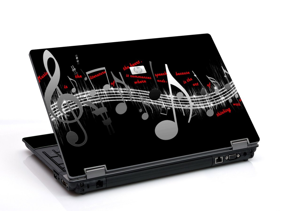 Music Notes 6730B Laptop Skin